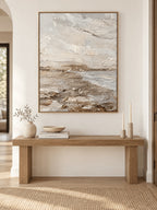 Wabi-Sabi Textured Wall Art _ Neutral Textured Coastal Wall Art –SJ#0118