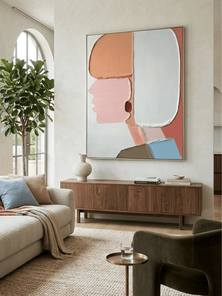 Modern Abstract Figure 3D Wall Art – SJ#0342