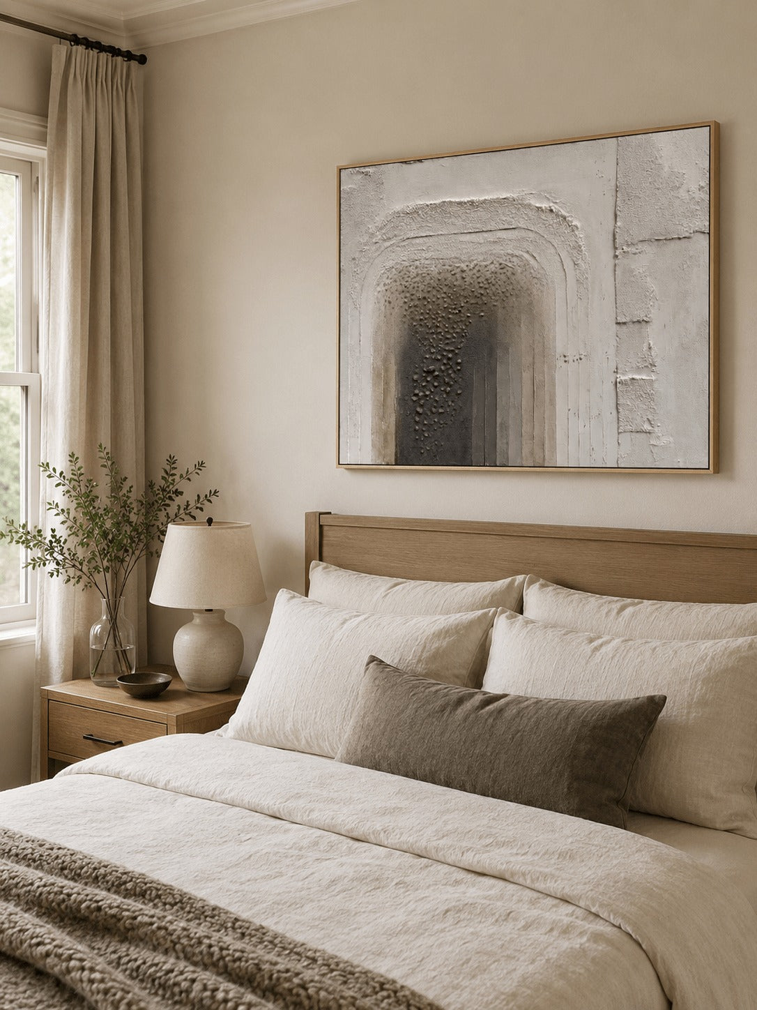 Modern Textured Abstract Wall Art – SJ#0127