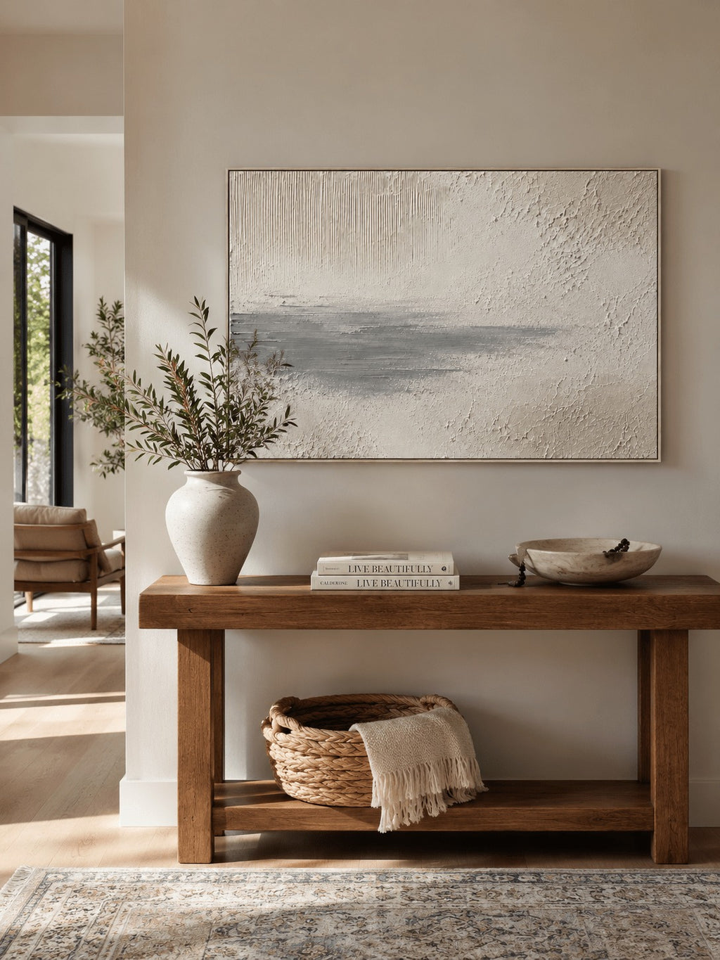 Wabi-Sabi Textured Wall Art – SJ#0122
