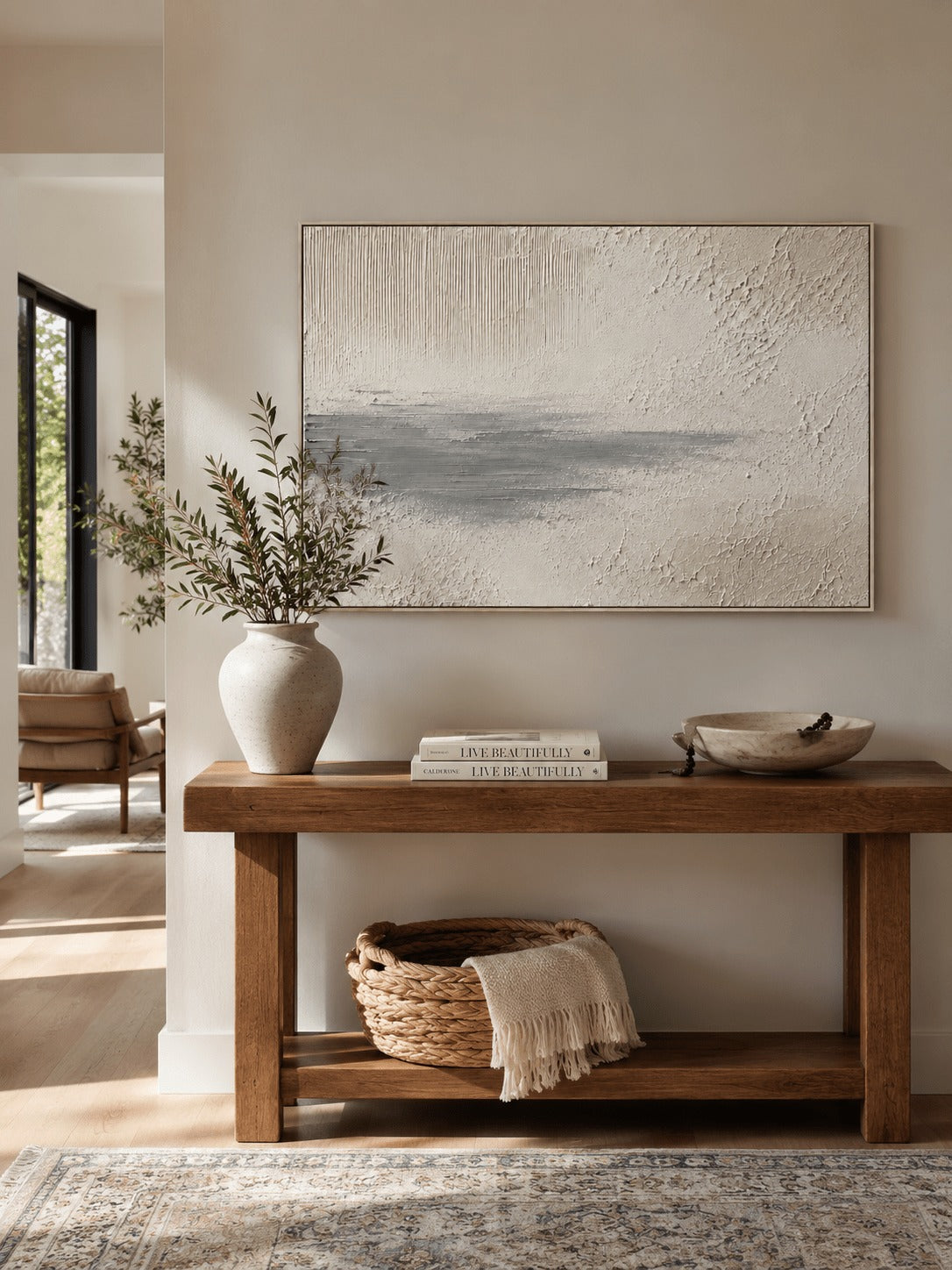 Wabi-Sabi Textured Wall Art – SJ#0122