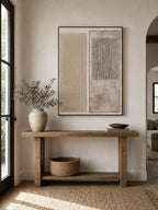 Neutral Textured Wabi-Sabi Wall Art _ Abstract Painting –SJ#0111