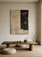 Wabi-Sabi Abstract Tranquility Painting – SJ0071
