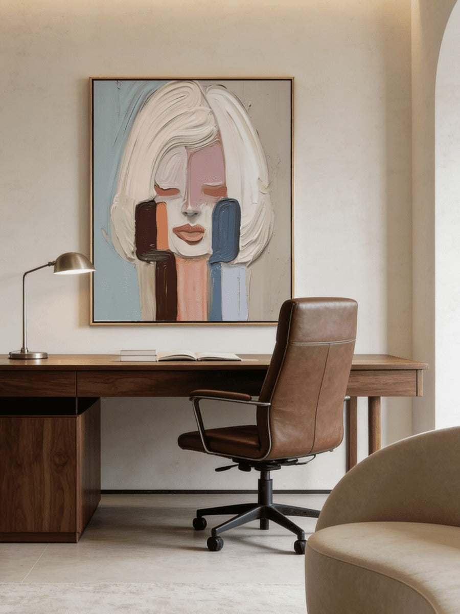 Modern Abstract Impasto Wall Art -SJ#03