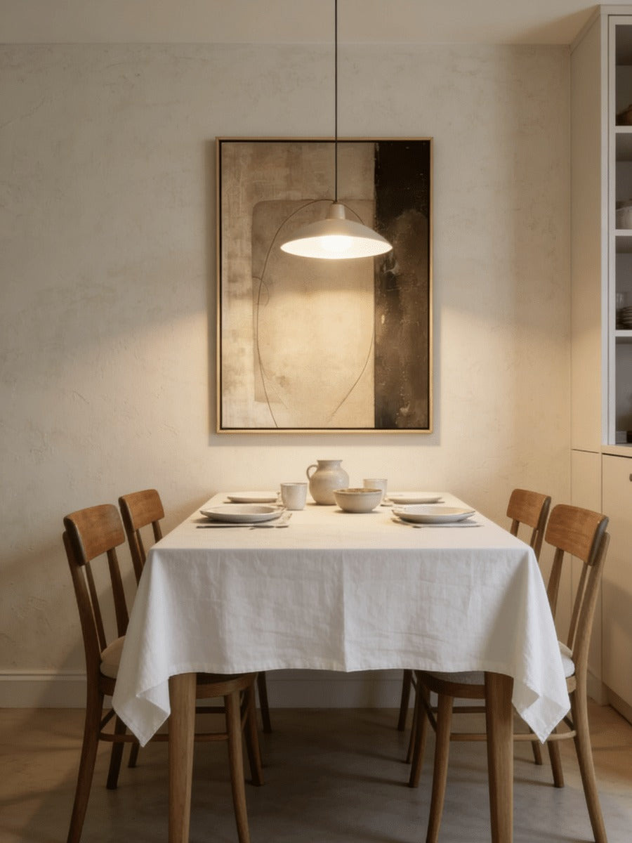 Wabi-Sabi Minimalist Abstract Painting – SJ#0073