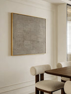 Wabi-Sabi Textured Earth Tone Wall Art-#0001