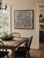 Wabi-Sabi Monochrome Geometric Wall Art – SJ#0015