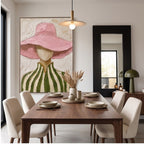 Modern Fashion Portrait Wall Art-SJ#0341
