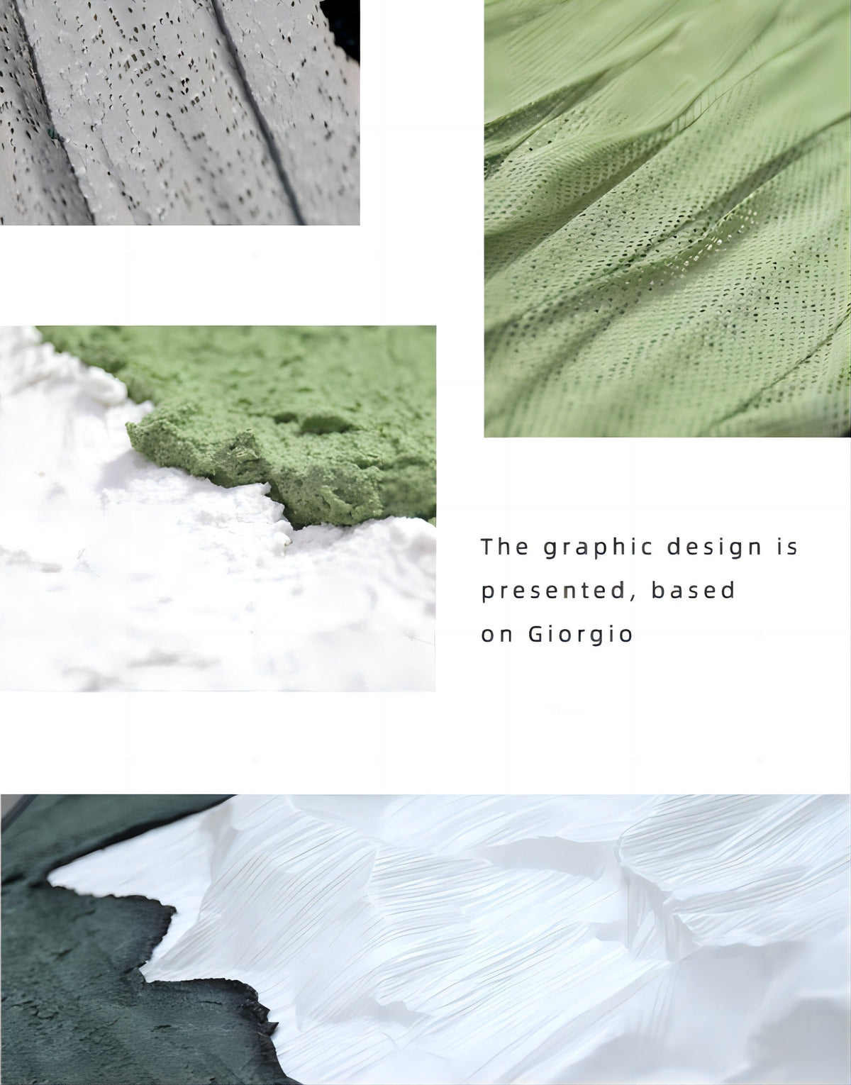 Green Abstract Art on Canvas Green-SJ#0174