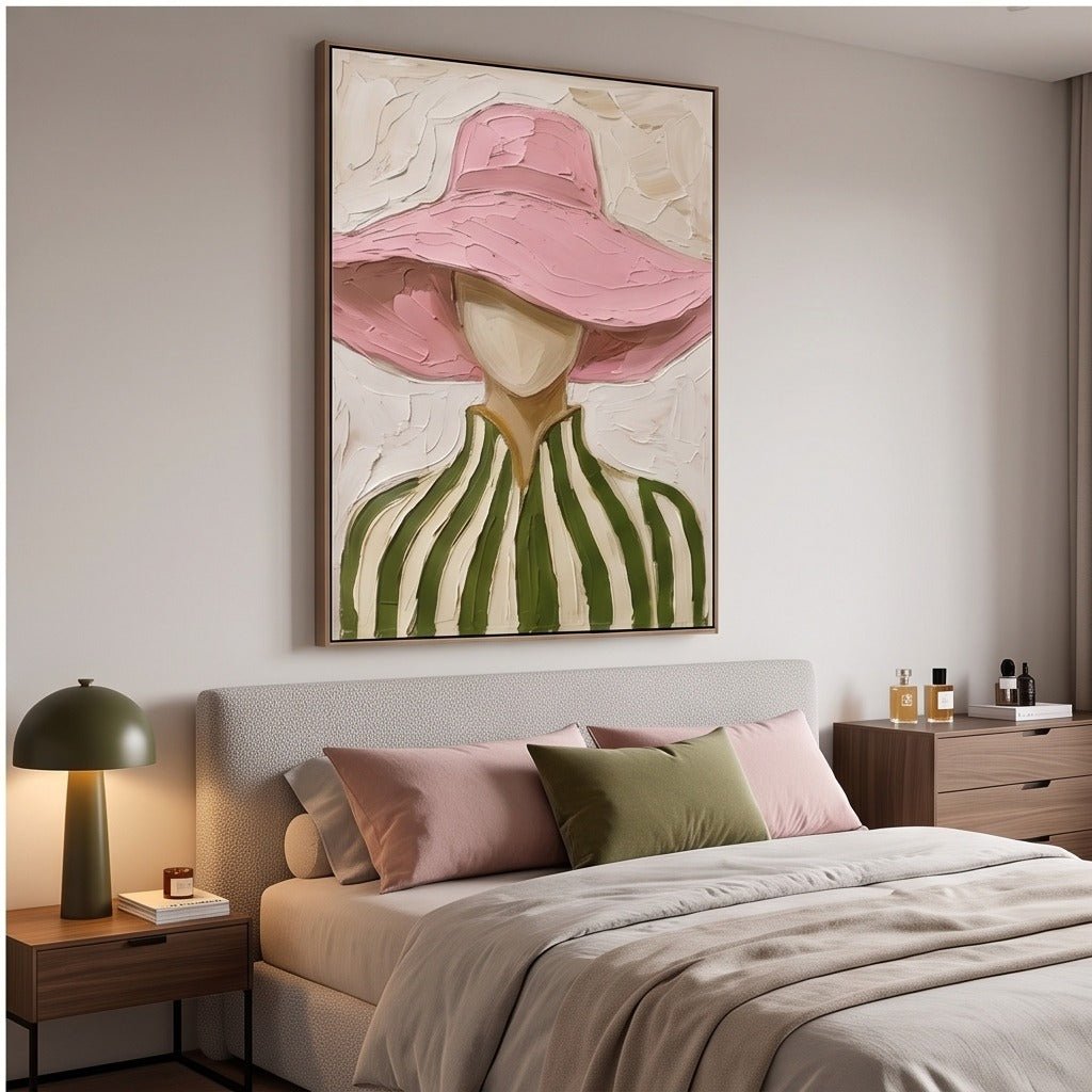 Modern Fashion Portrait Wall Art-SJ#0341