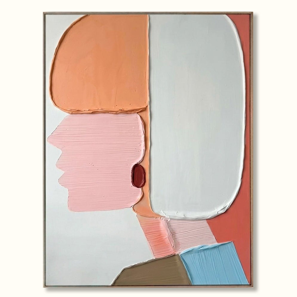 Modern Abstract Figure 3D Wall Art – SJ#0342