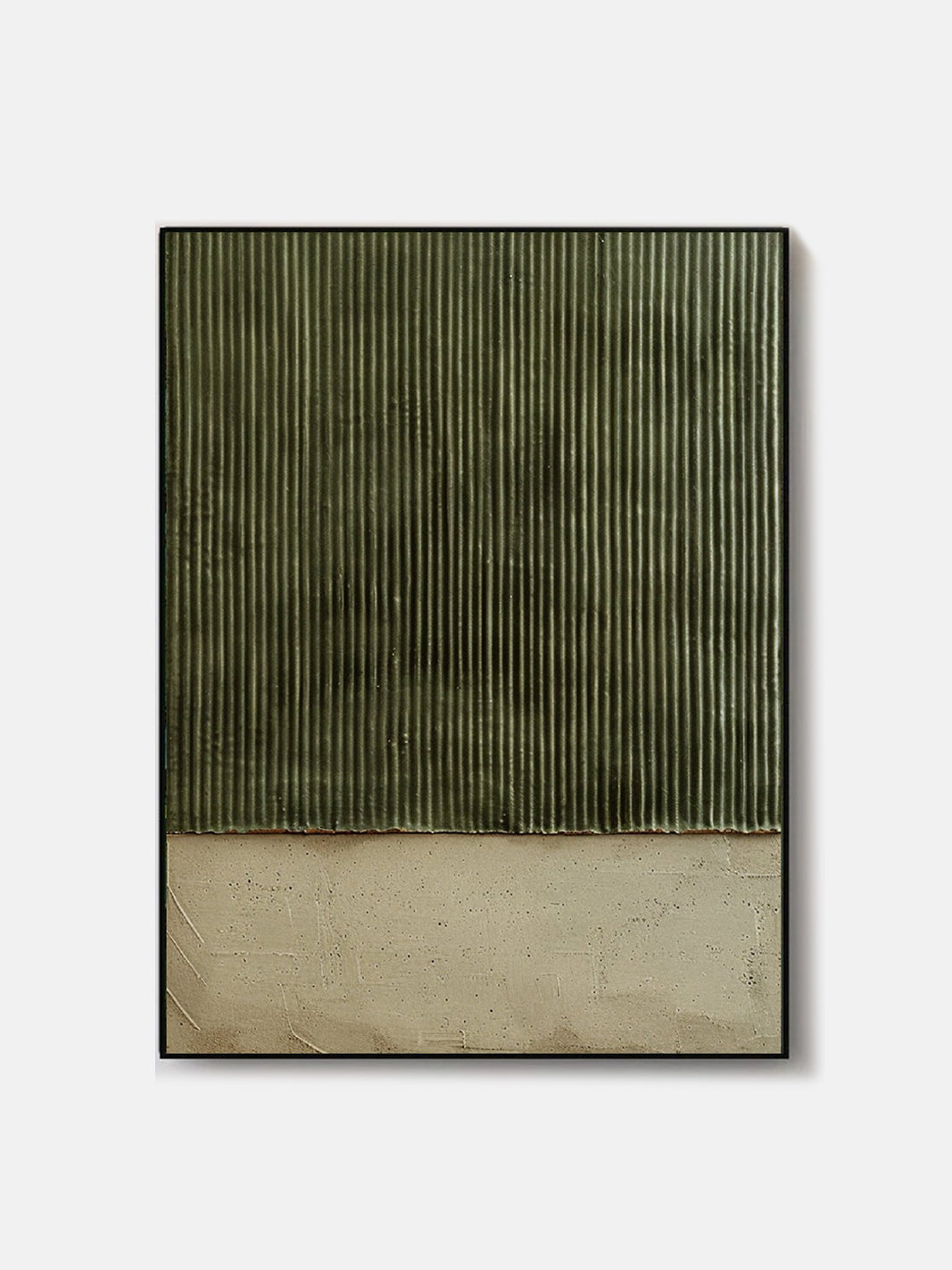 Large Green Abstract Painting, green Texture Art, light Green Wall Art, sofa Wall Art, original Abstract Painting, green Modern Minimalist Art