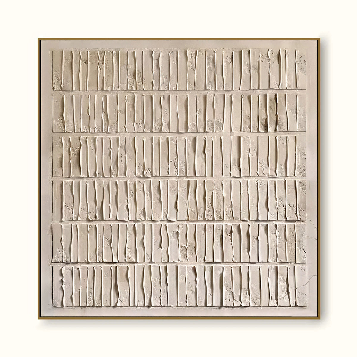 Large Beige 3D Textured Wall Art, Minimalist Painting,neutral Plaster Painting, Wabi-sabi Wall Art,handmade Painting, Modern Living Room Art - SJ#0332