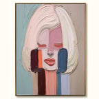 Modern Abstract Impasto Wall Art -SJ#03