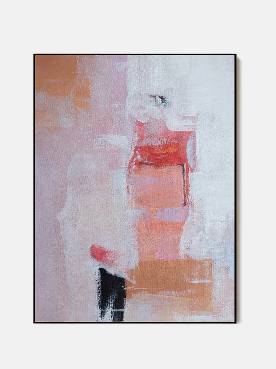 Original Hand-painted Oil Painting, popular Pink Art, modern Trendy Art Decoration, home Décor Art, canvas Oil Painting, colors Can Be Customized - Main Product Image | Seegart