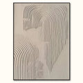 Wabi Sabi Beige&BrownAbstract -#SJ0319