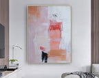 Original Hand-painted Oil Painting,popular Pink Art,modern Trendy Art Decoration,home Décor Art,canvas Oil Painting,colors Can Be Customized - SJ#0305