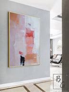 Original Hand-painted Oil Painting,popular Pink Art,modern Trendy Art Decoration,home Décor Art,canvas Oil Painting,colors Can Be Customized - SJ#0305