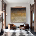 Wabi Sabi Abstract Painting Large Textured Neutral Wall Art Modern Minimalist Canvas -SJ#0317