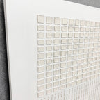 Large Cream-white Textured Abstract Canvas Painting Modern Minimalist Neutral Wall Art for Living Room - SJ#0282