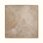 Cream Beige Abstract Oil Painting, Textured Neutral Canvas Art, Large Wabi Sabi Wall Art for Japandi Home Decor -SJ#0295