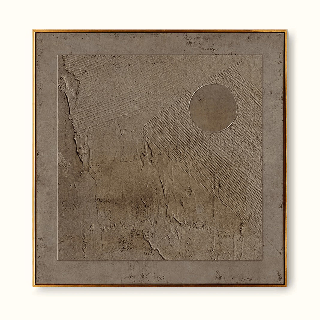 Wabi-Sabi Textured Wall Art – SJ#0038