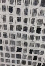 Wabi-Sabi Monochrome Geometric Wall Art
