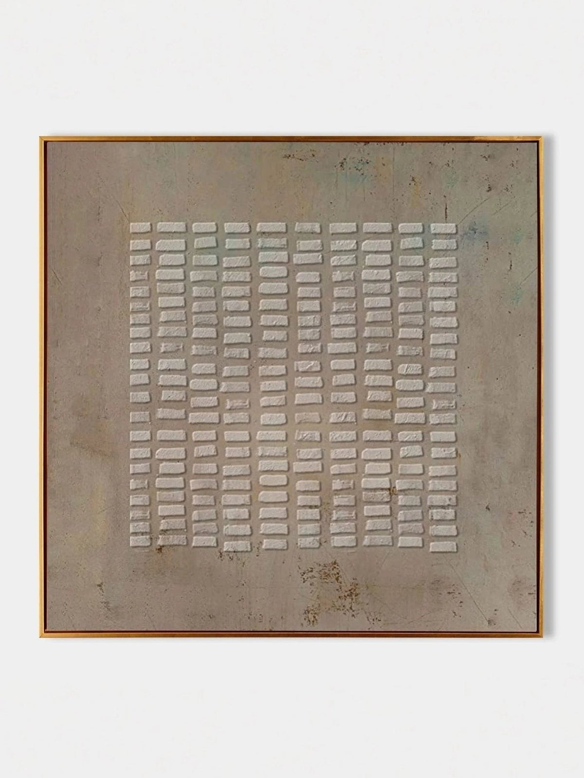Modern Minimalist 3D Heavy Wall Art hand-painted wall art | Seegart